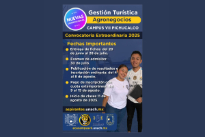 Nuevas Licenciaturas disponibles en el Campus VII Pichucalco