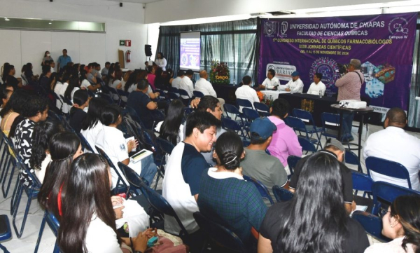 Celebran el 17º Congreso Internacional de Químicos Farmacobiólogos y XXXII Jornadas Científicas de la UNACH