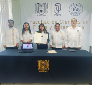 UNACH celebra éxito de egresada de Ingeniería Física por tesis innovadora