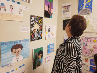 Exposición de dibujo infantil "Por un futuro igualitario" sensibiliza sobre la participación de las niñas en la ciencia