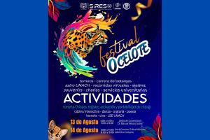 Invita UNACH al Festival Ocelote con actividades culturales, deportivas y recreativas