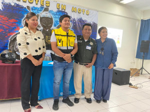 Implementan campaña de seguridad vial “Ocelotes en Moto” en comunidad universitaria