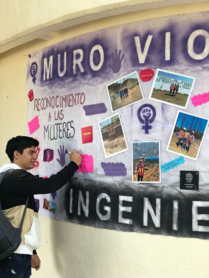 Muro Violeta “Unachenses que Inspiran”