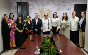 Benemérita UNACH y Mexican Coalition for Empowerment of Youth and Families firman convenio en la Cumbre Migratoria 2025.