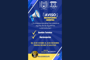 Amplían convocatoria para estudiar nuevas licenciaturas en Comitán