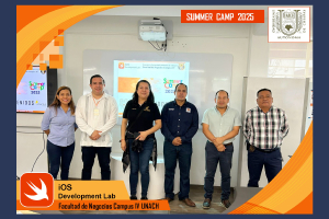 Benemérita UNACH realiza taller de desarrollo iOS en el SUMMER CAMP 2025