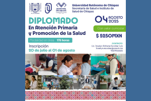 Abren inscripciones para Diplomado en Atención Primaria y Promoción de la Salud 2025