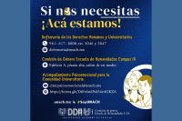 Se fortalece acompañamiento psicoemocional y defensa de derechos humanos en todos sus campus