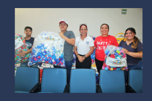 UNACH entrega la 6ª donación de taparroscas al programa ‘Donar con Causa’ en Campus IX