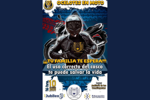 Promueve UNACH campaña de seguridad vial “Ocelotes en Moto”