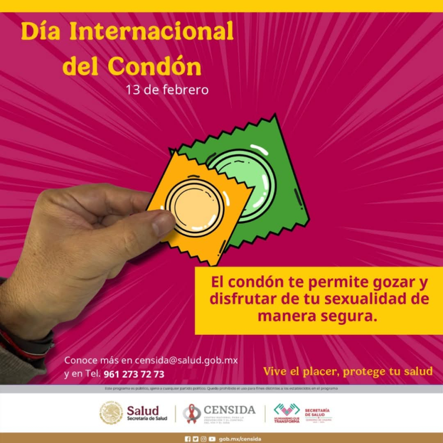 Celebra la UNACH el Día Internacional del Condón con eventos en Danza y Humanidades