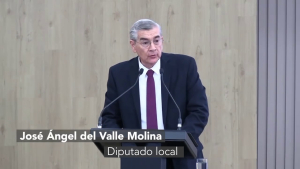 Intervención del diputado José Ángel del Valle Molina.