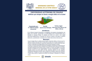 Seminario “Edificios que atrapan el viento: energía eólica en la ciudad”