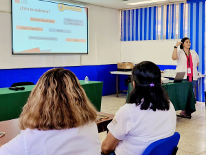 Promueven espacios libres de violencia y sensibilización de género en Facultad de Negocios