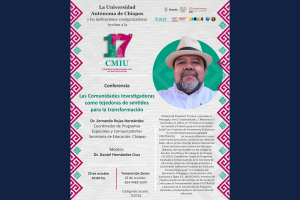 Impartirá funcionario de Secretaría de Educación conferencia sobre comunidades investigadoras en 17a Congreso Mesoamericano UNACH 2025