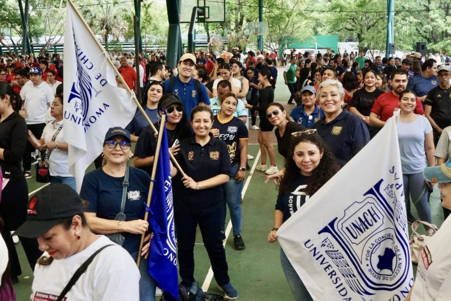 Participa UNACH en el arranque de la estrategia estatal Chiapas se Mueve