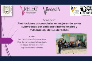 Destacan estudiantes de maestría la UNACH en Congreso Latinoamericano de Estudios de Género