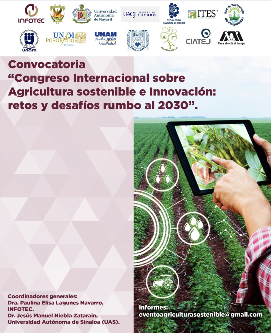 UNACH convoca a Congreso Internacional sobre Agricultura Sostenible e Innovación