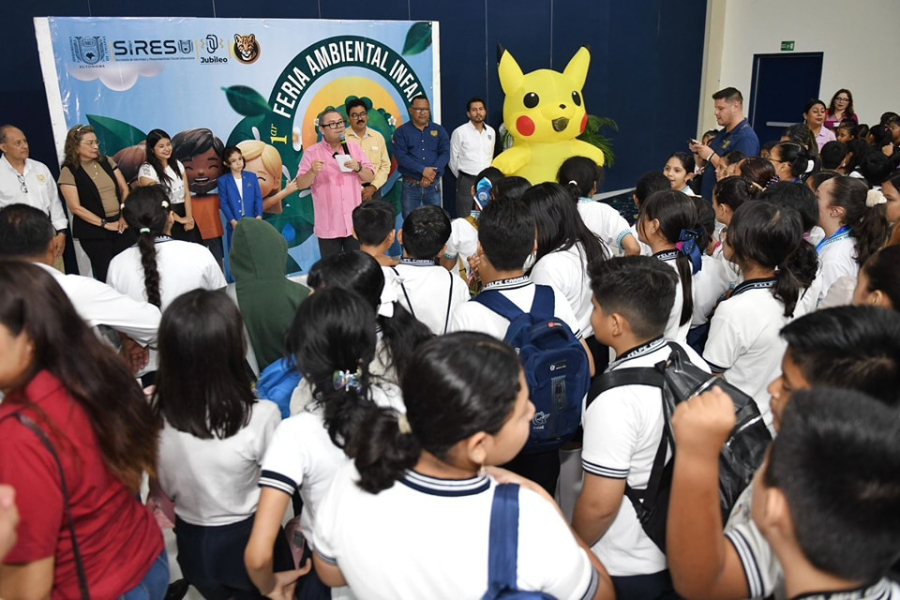 UNACH celebra el Día Mundial del Medio Ambiente con la 1a Feria Ambiental Infantil