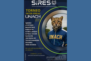 Convoca UNACH al Torneo Inter Áreas 2025