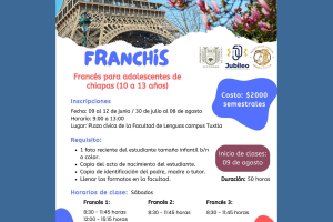 Se abren inscripciones para curso de francés dirigido a adolescentes