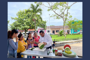 Realizan Feria Profeseográfica en parque de Cacahoatán