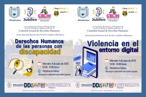 Invitan a docentes a pláticas sobre DD.HH y violencia digital en la UNACH, Campus IX