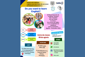 La UNACH abre cursos sabatinos de inglés en Ocozocoautla