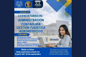 Promociona UNACH en Comitán dos nuevas licenciaturas