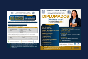 Facultad de Contaduría y Administración Campus I de la UNACH abre convocatoria para diplomados virtuales en periodo febrero-junio 2026