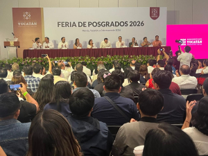 Proyectan oferta académica de excelencia de la UNACH en la Feria de Posgrados Yucatán 2026