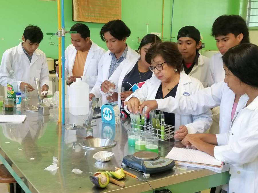 Estudiantes de la UNACH fortalecen su formación con práctica de extracción de ADN vegetal