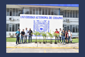 UNACH promueve sostenibilidad con jornada de reforestación en Facultad de Negocios C-IV