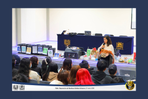 Imparten taller sobre manejo de residuos sólidos urbanos en la Facultad de Contaduría y Administración