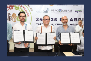 UNACH firma convenios con EUCELAB y Heifer Internacional para fortalecer sistemas alimentarios