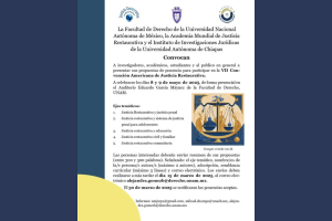 Convocatoria para la VII Convención Americana de Justicia Restaurativa