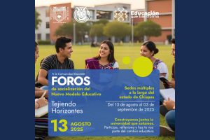 Llevan Foros de Socialización del Nuevo Modelo Educativo a Facultad Maya en Catazajá