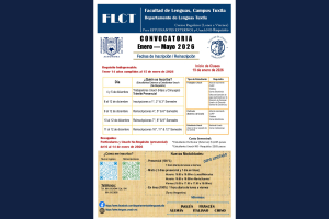 Lanzan convocatoria para cursos de idiomas en Facultad de Lenguas Campus Tuxtla