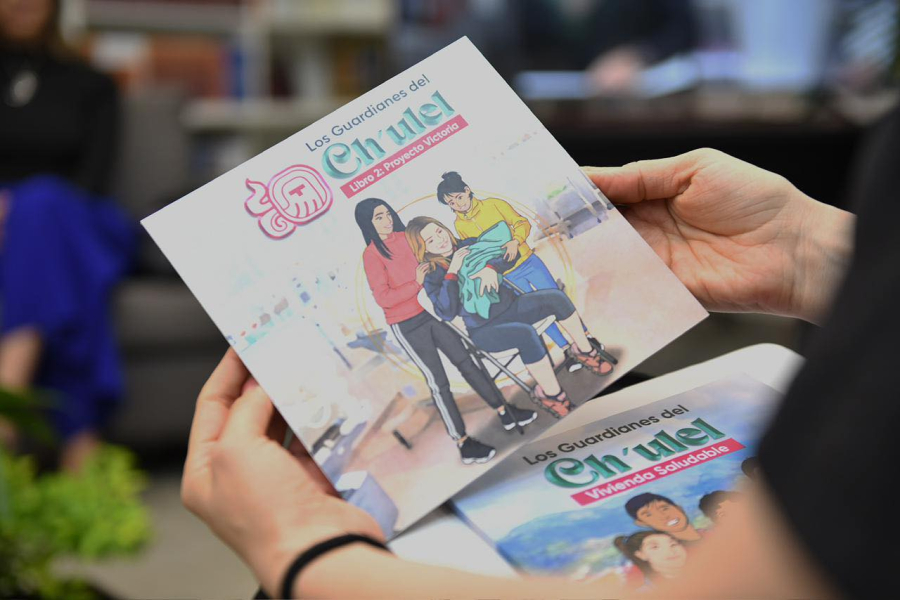 Gobierno de Chiapas y UNACH presentan estrategia editorial “Los Guardianes del Ch&#039;ulel - Vivienda Saludable”