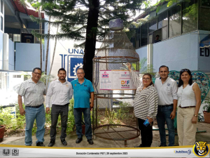 Recibe UNACH contenedor de PET como parte del programa ‘Transformando plásticos por amor’