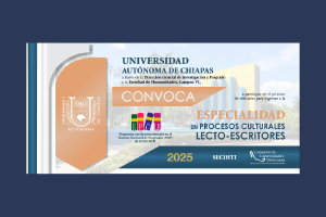 Lanzan convocatoria para especialidad en procesos culturales lecto-Escritores
