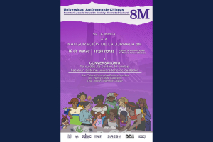 Conmemora UNACH el 8M con jornada académica y de diálogo por la igualdad