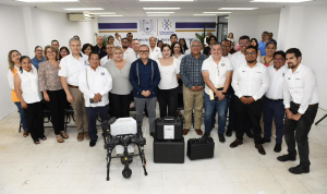 UNACH recibe donación de drones para fortalecer la formación académica