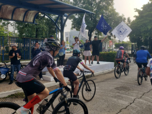 Realiza Benemérita Universidad Autónoma de Chiapas la 3ª Rodada Ciclista