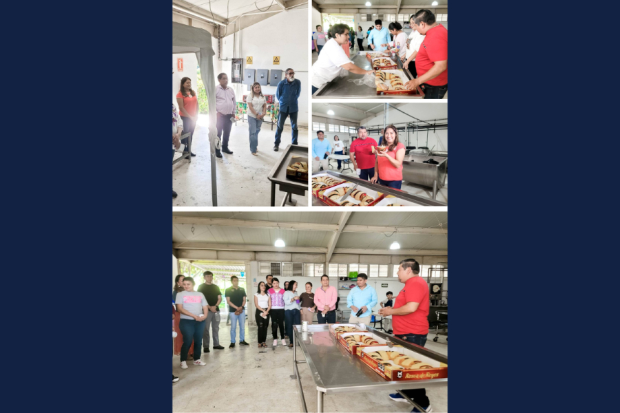 Facultad Maya de Estudios Agropecuarios fortalece la unidad con la tradicional Rosca de Reyes