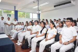 Secretario Académico da la bienvenida al nuevo ciclo en el Campus IV