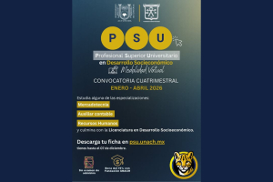 Lanza UNACH programa de Profesional Superior Universitario en Desarrollo Socioeconómico con beca del 75%