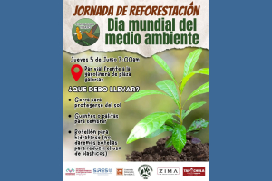 UNACH invita a la Jornada de Reforestación por el Día Mundial del Medio Ambiente