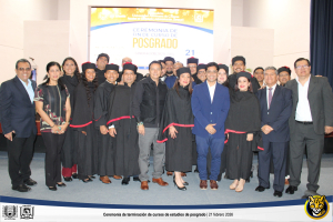 La Facultad de Contaduría y Administración Campus I celebra ceremonia de fin de curso de posgrado con presencia de autoridades universitarias