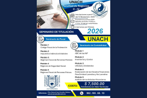 Abren inscripciones para Seminario de Titulación 2026 en Facultad de Negocios